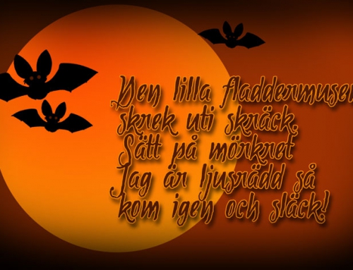 Lilla fladdermusens Halloween